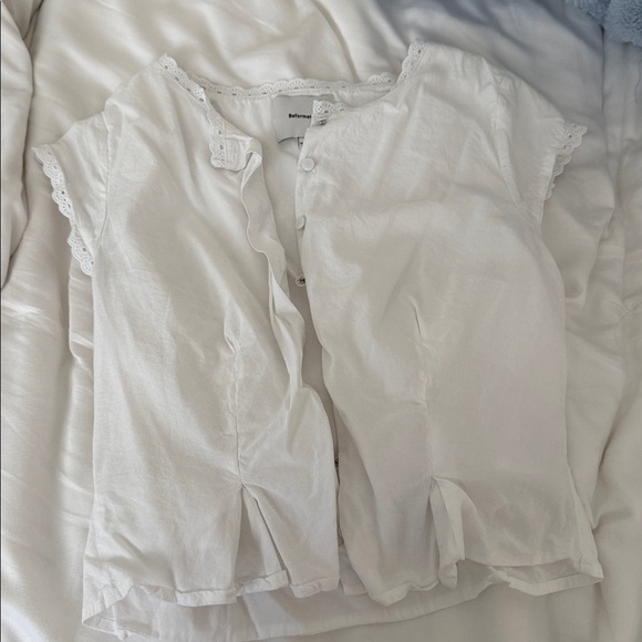 Reformation White Two-Piece Set - Picture 2 of 3